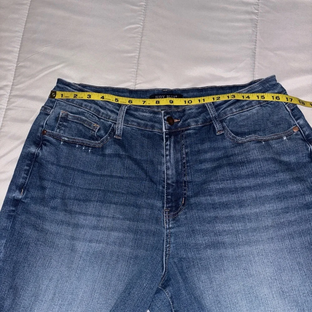 Judy blue wide leg cropped Women's Jeans JB88592 size 18w - Picture 5 of 8